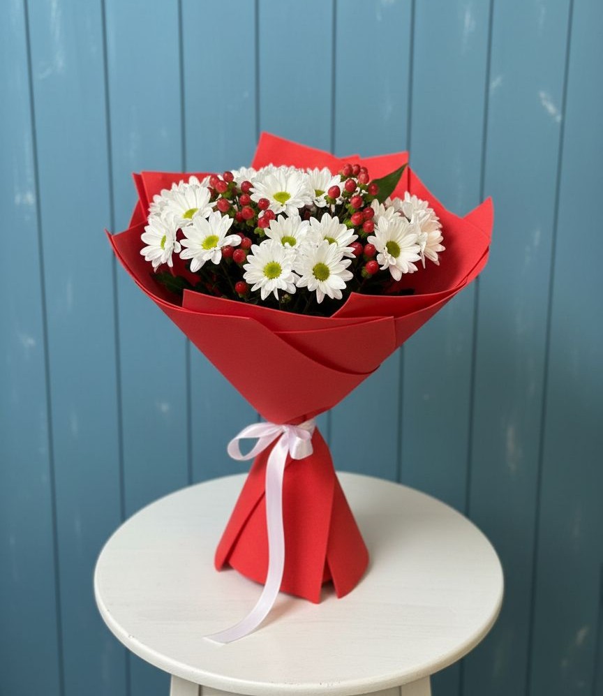 Букет цветов из: Хризантемы в Чернянке