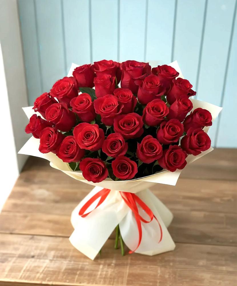 Букет 29 Красных роз в Чернянке