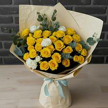 Букет цветов из:  Розы в Чернянке