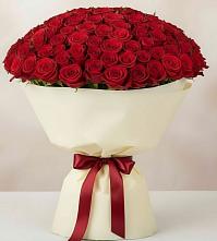 Букет 101 Красная роза Милано в Чернянке