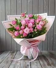 Букет Розовый кустик в Чернянке