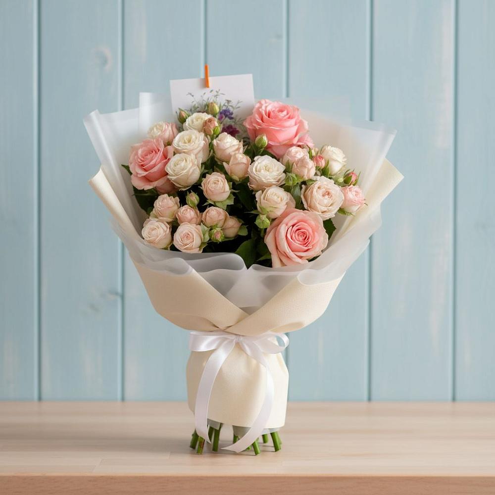 Букет цветов из: Розы в Чернянке