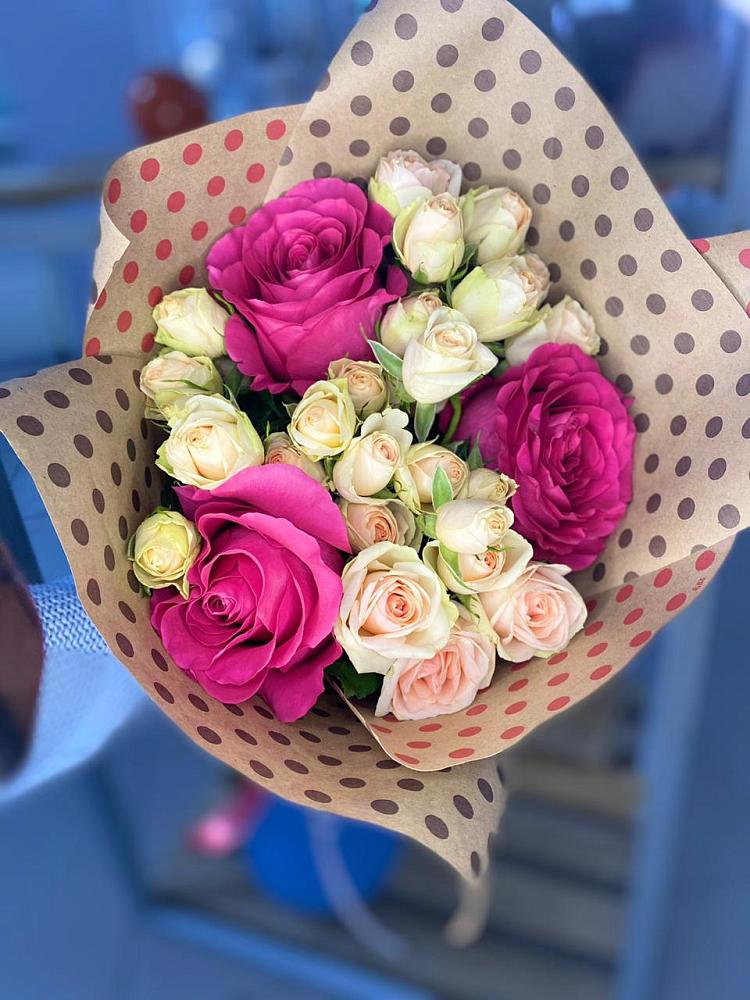 Букет цветов из: Розы в Чернянке