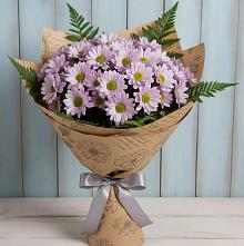 Букет цветов из:  Хризантемы #REPLACE_PRED# Чернянке