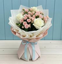 Букет цветов из:  Розы в Чернянке