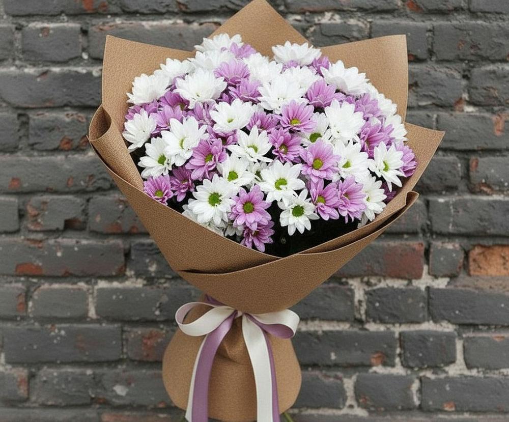 Букет цветов из: Хризантемы в Чернянке