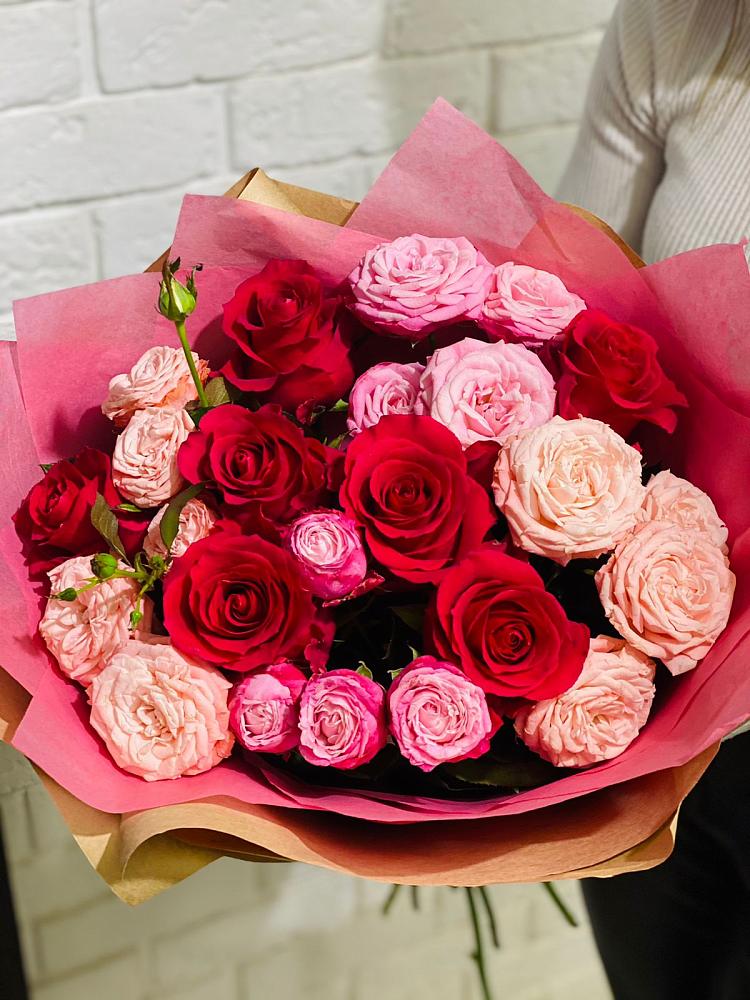 Букет цветов из: Розы в Чернянке