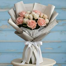 Букет цветов из:  Розы в Чернянке
