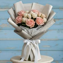 Букет цветов из:  Розы в Чернянке