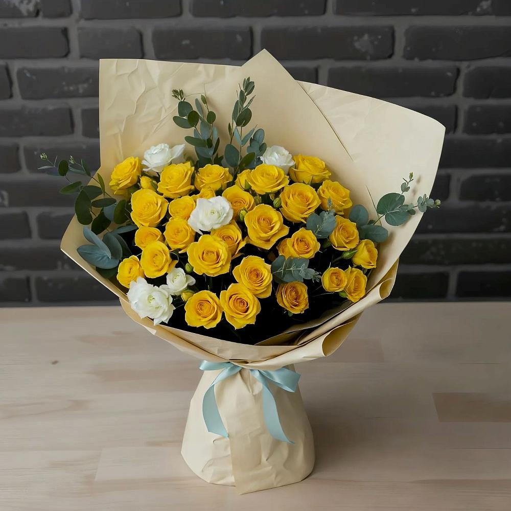 Букет цветов из: Розы в Чернянке