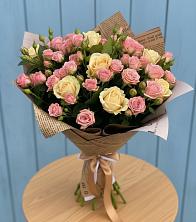 Букет цветов из:  Розы в Чернянке