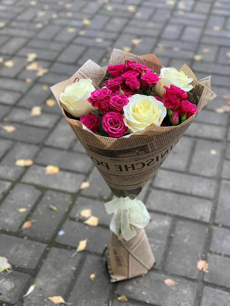 Букет цветов из: Розы в Чернянке