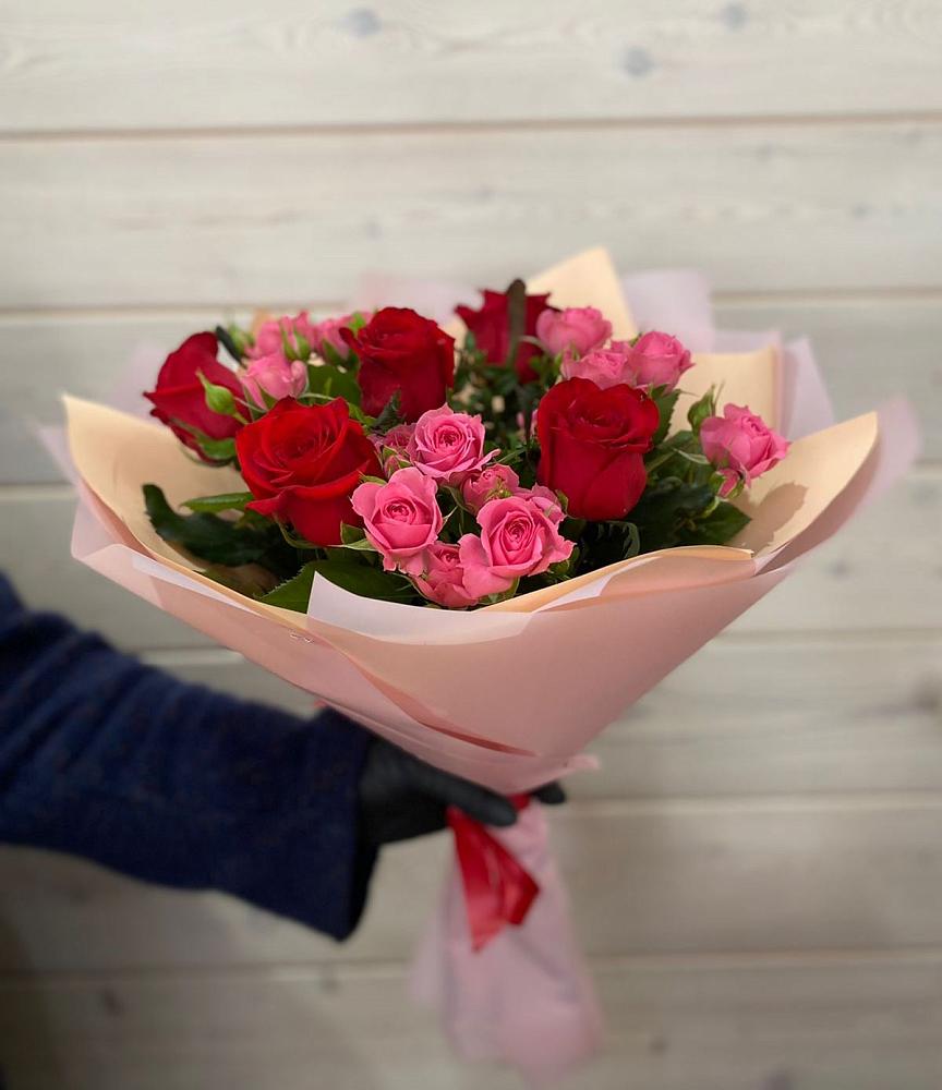 Букет цветов из: Розы в Чернянке