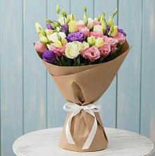 Букет цветов из:  Лизиантусы в Чернянке