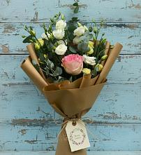 Букет цветов из:  Розы и Лизиантусы #REPLACE_PRED# Чернянке